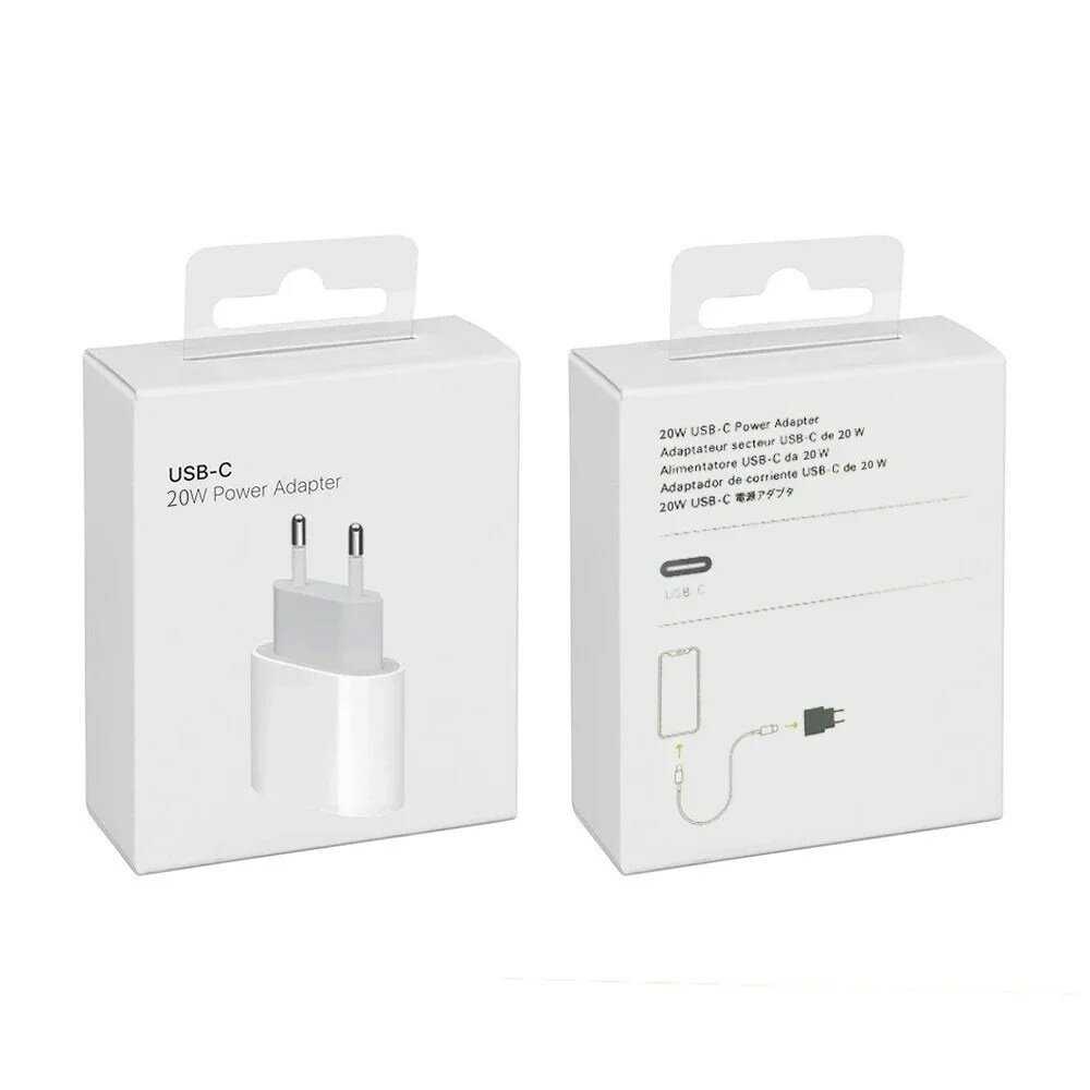 Зарядка (блок) 20W для iPhone iPad airpods/USB-C Power Adapter 20W