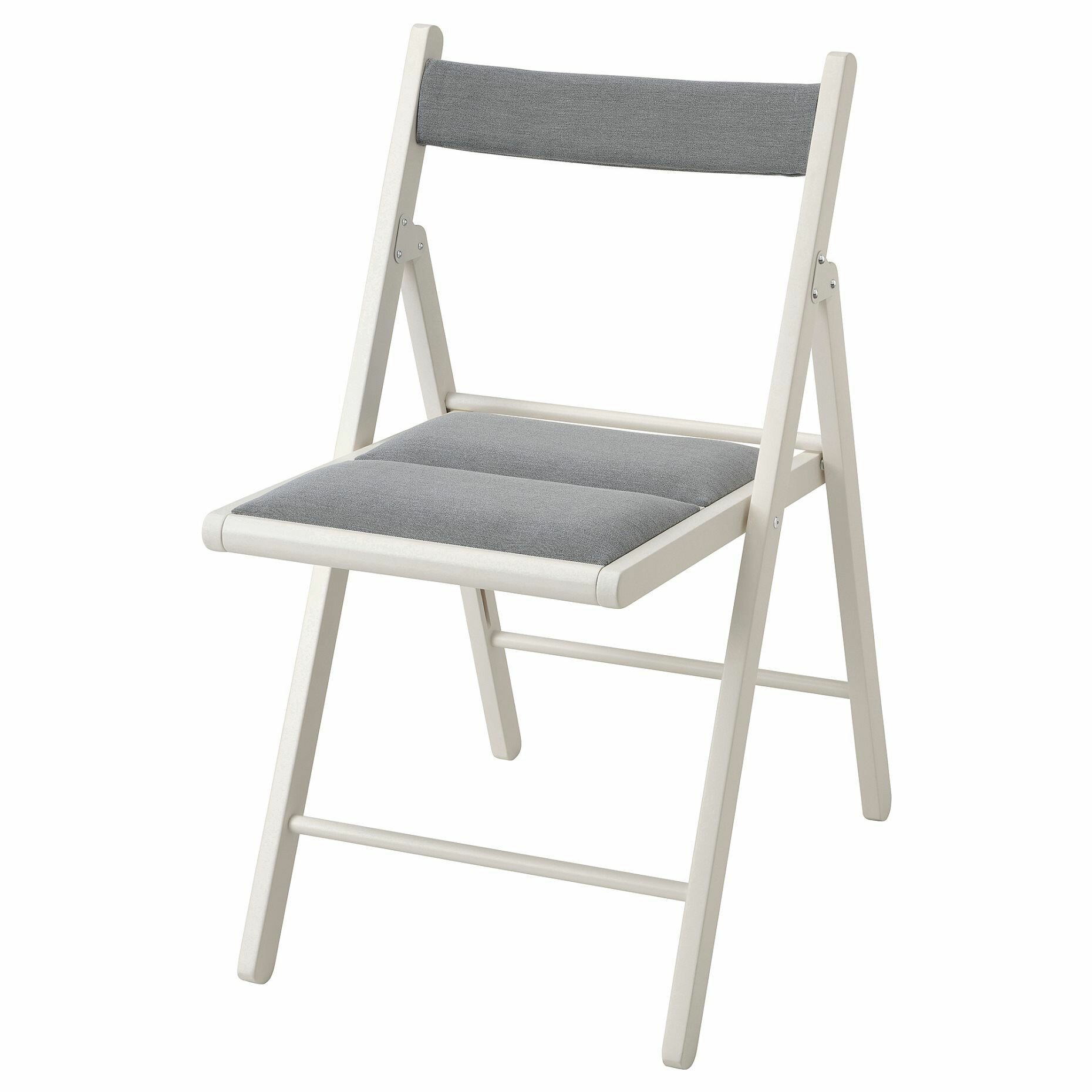 FROSVI Складной стул IKEA белый/светло-серый (20534332)