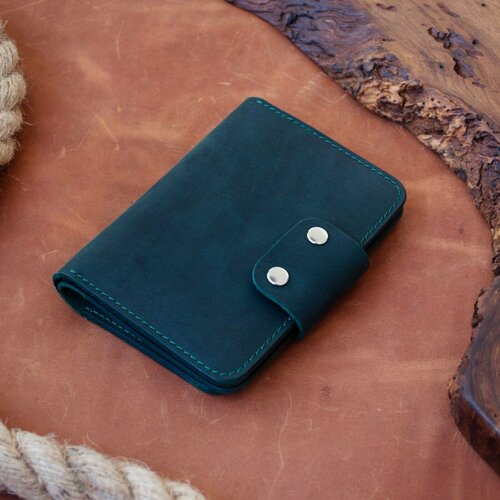 Обложка для паспорта LEWSKI темно-зеленый 4075₽