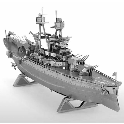 Металлический 3d пазл Линкор "Аризона" серебристый