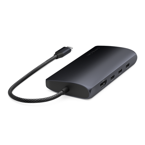 Адаптер Satechi USB-C Multiport Adapter 8K with Ethernet V3 Midnight 11687₽