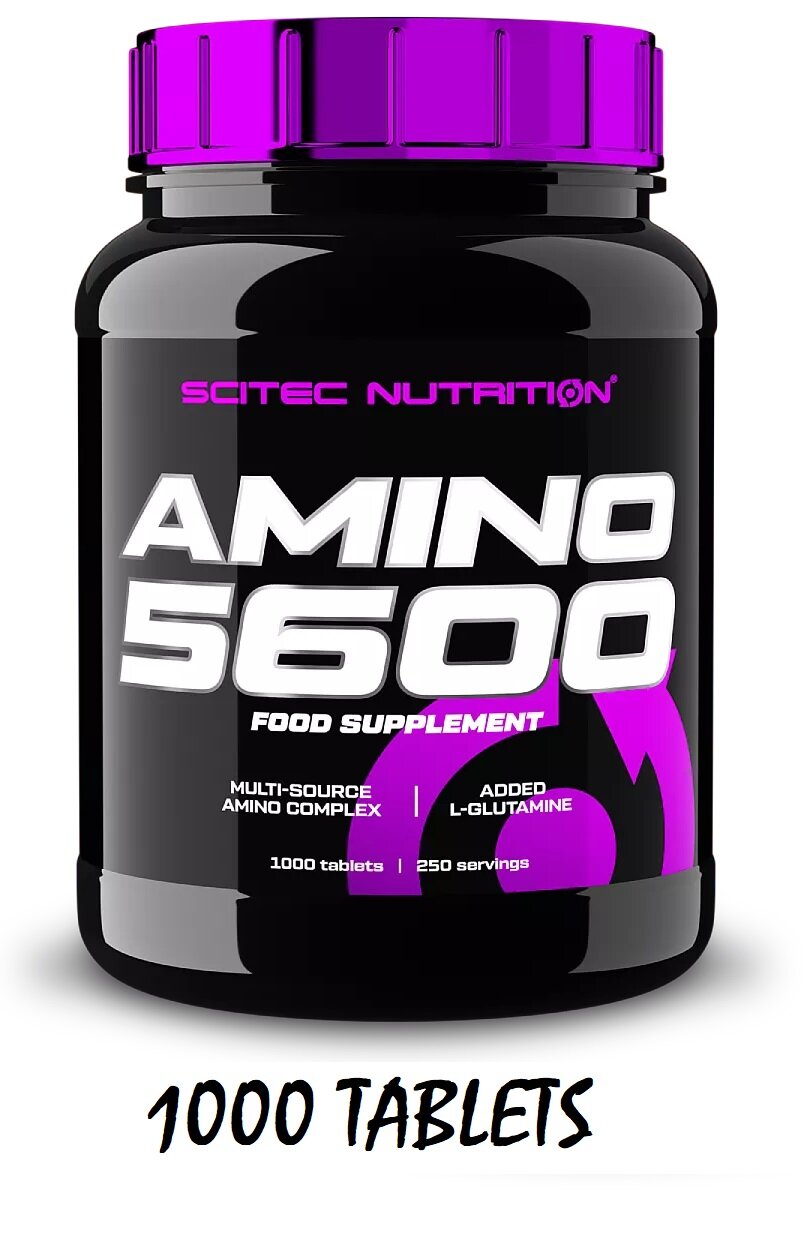 Аминокислота / Amino 5600 / Аминокислоты спортивное питание / 1000 таблеток.