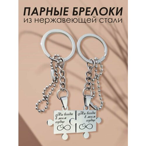 Брелок PNP, серебристый