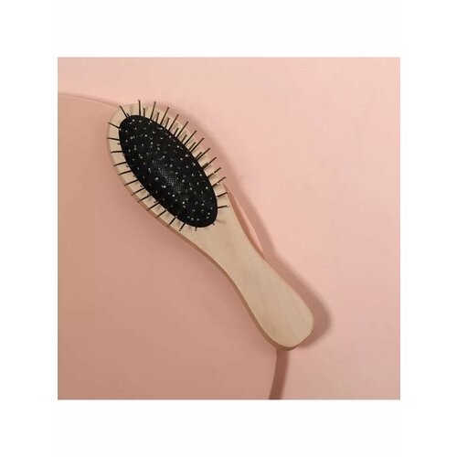 Расческа массажная деревянная мини детская для волос 592₽