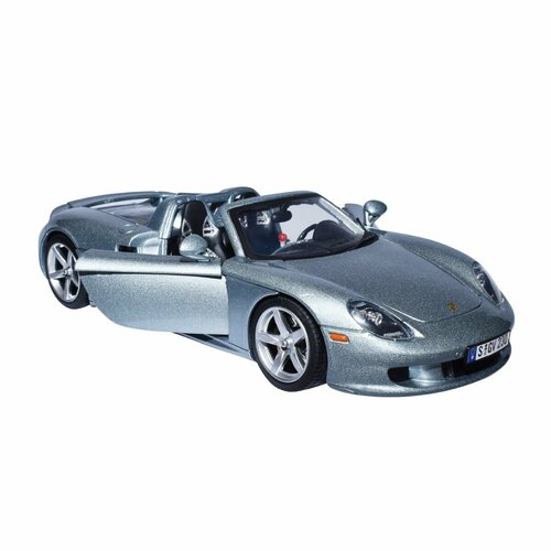 Машина металлическая коллекционная MotorMax 1:18 Porsche Carrera GT
