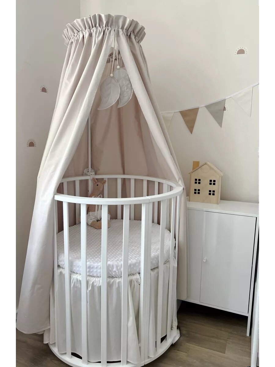 фото Балдахин классический хлопковый