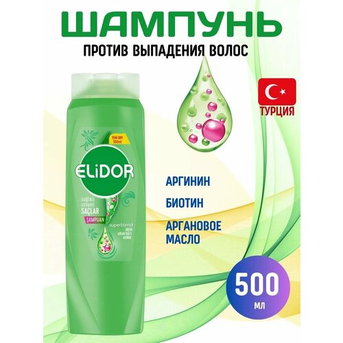 Elidor Шампунь с аргановым маслом и аргинином 500мл 1065₽