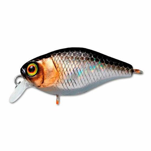 Воблер JACKALL CHUBBY 38F SSR 4.2g цвет HL SILVER & BLACK