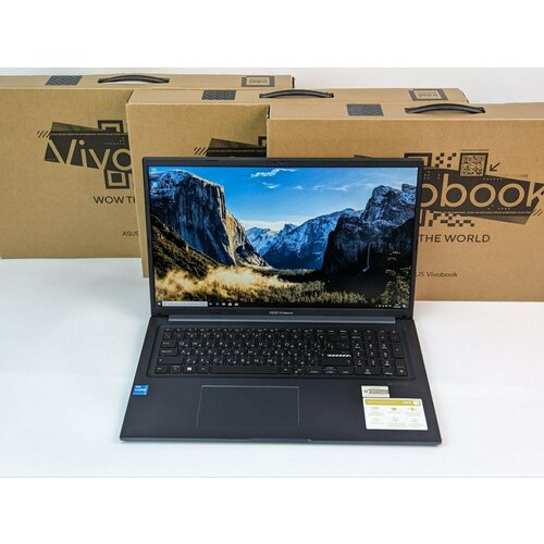 173 Ноутбук ASUS Vivobook 17 X1704ZA-AU086 Core i3-1215U 8GB RAM SSD 512GB IPS FullHD 1920x1080 60Hz No OS Blue 5150000₽
