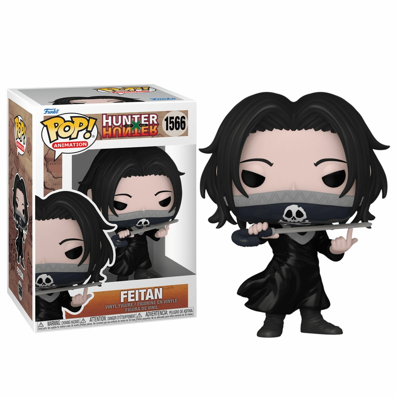 фото Фигурка Funko Pop! Hunter x Hunter: Feitan (Фанко Поп Фейтан Портор из мультфильма Охотник х Охотник))