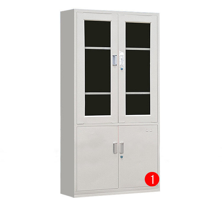 фото Картотечный шкаф, механический замок, 4 двери