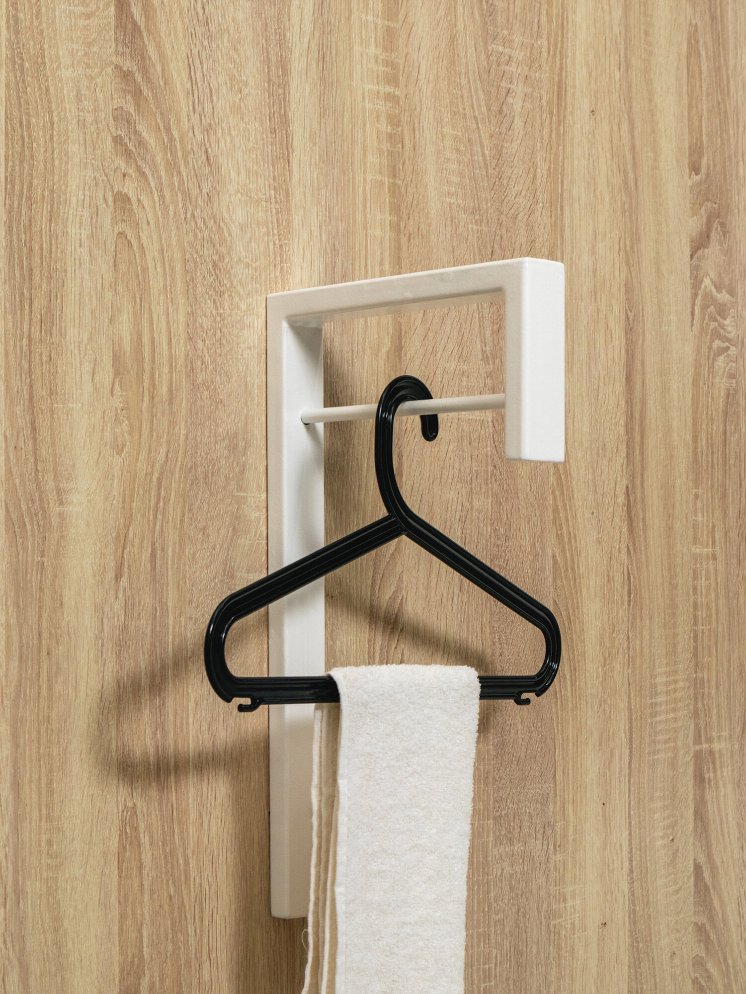 фото Вешалка настенная Loft, 4х25х45 см, Черная