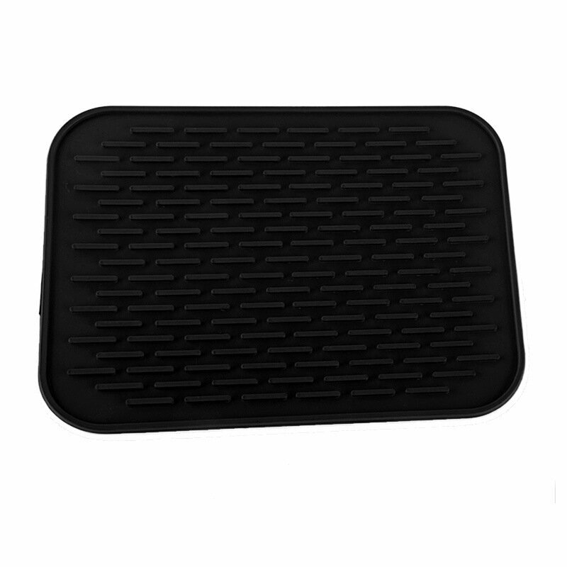 фото Коврик для обеденного стола Jiaju, силиконовый, прямоугольный, черный