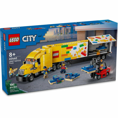 Конструктор LEGO City 60440 Желтый грузовик для доставки 19887₽