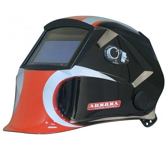 Маска сварщика "Хамелеон" SUN7 черно-красная — фото 1