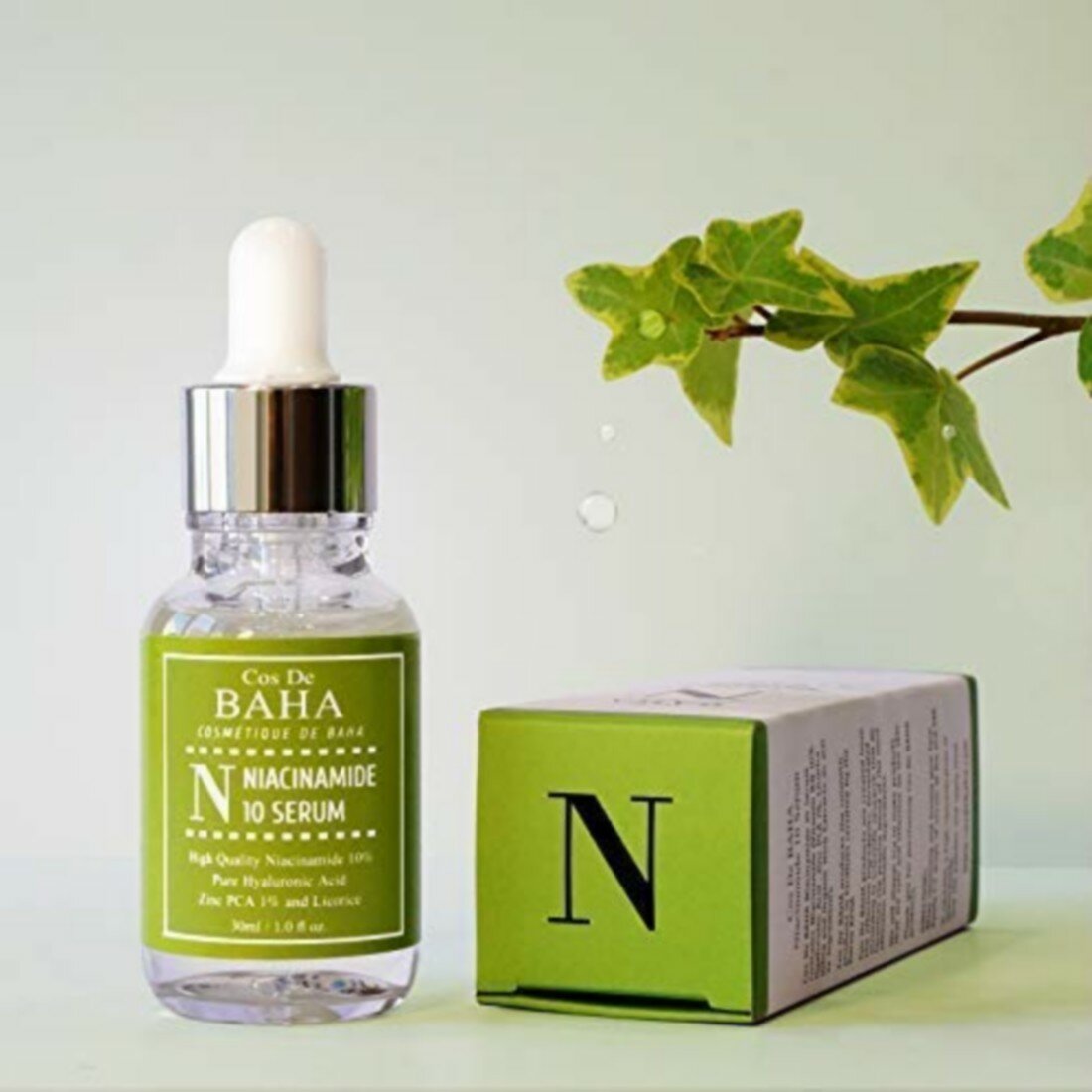 Cos De BAHA Противовоспалительная сыворотка для жирной кожи / N Niacinamide 10 Serum, 30 мл — фото 1