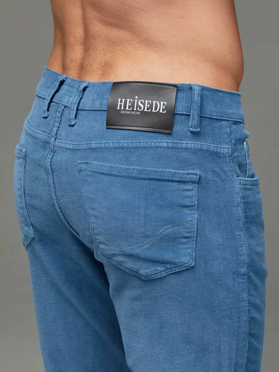 Брюки HEISEDE, размер 38, синий/синий
