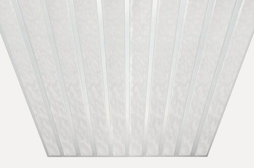 Изображение товара Комплект реечных потолков Mr.Tektum Classic 84R 2x2м мираж / белый матовый