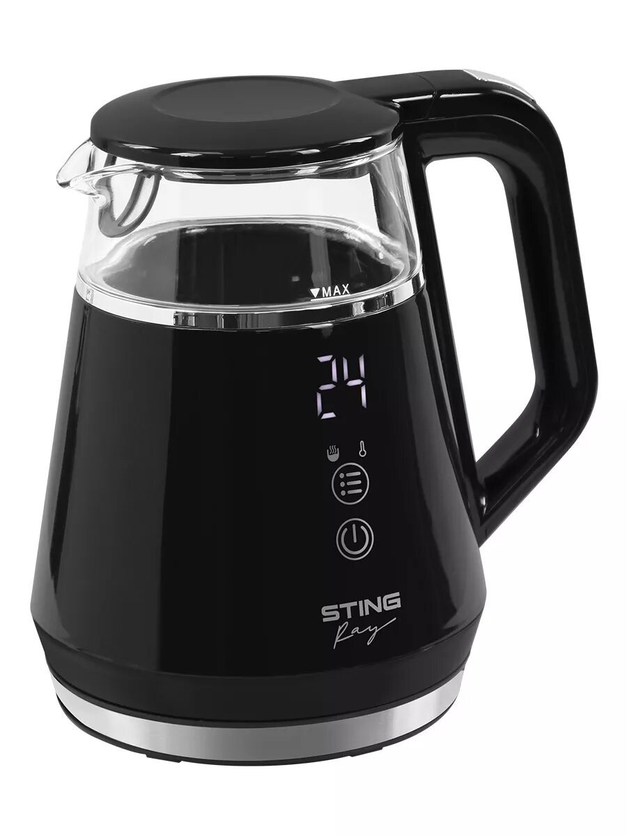 Электрический чайник STINGRAY ST-KT3017A черный