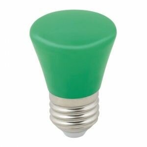 Лампа Volpe LED-D45-1W/GREEN/E27/FR/C BELL для гирлянды мощность 1Вт зелёный свет