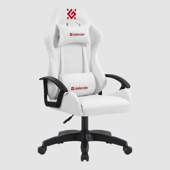 Игровое кресло Defender Lion Белый, класс 2, PU