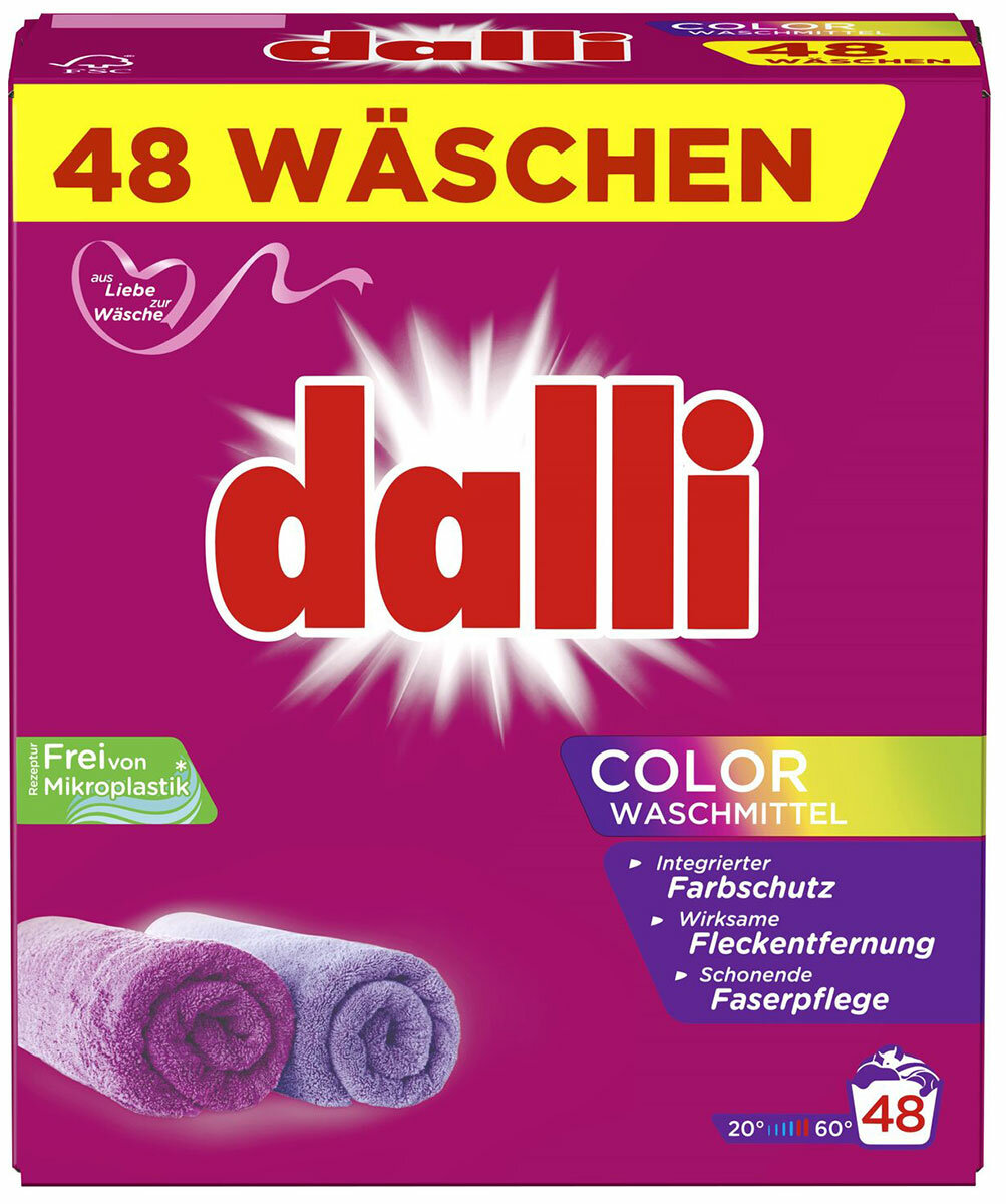 Стиральный порошок Dalli Color 3.12 кг 48 стирок