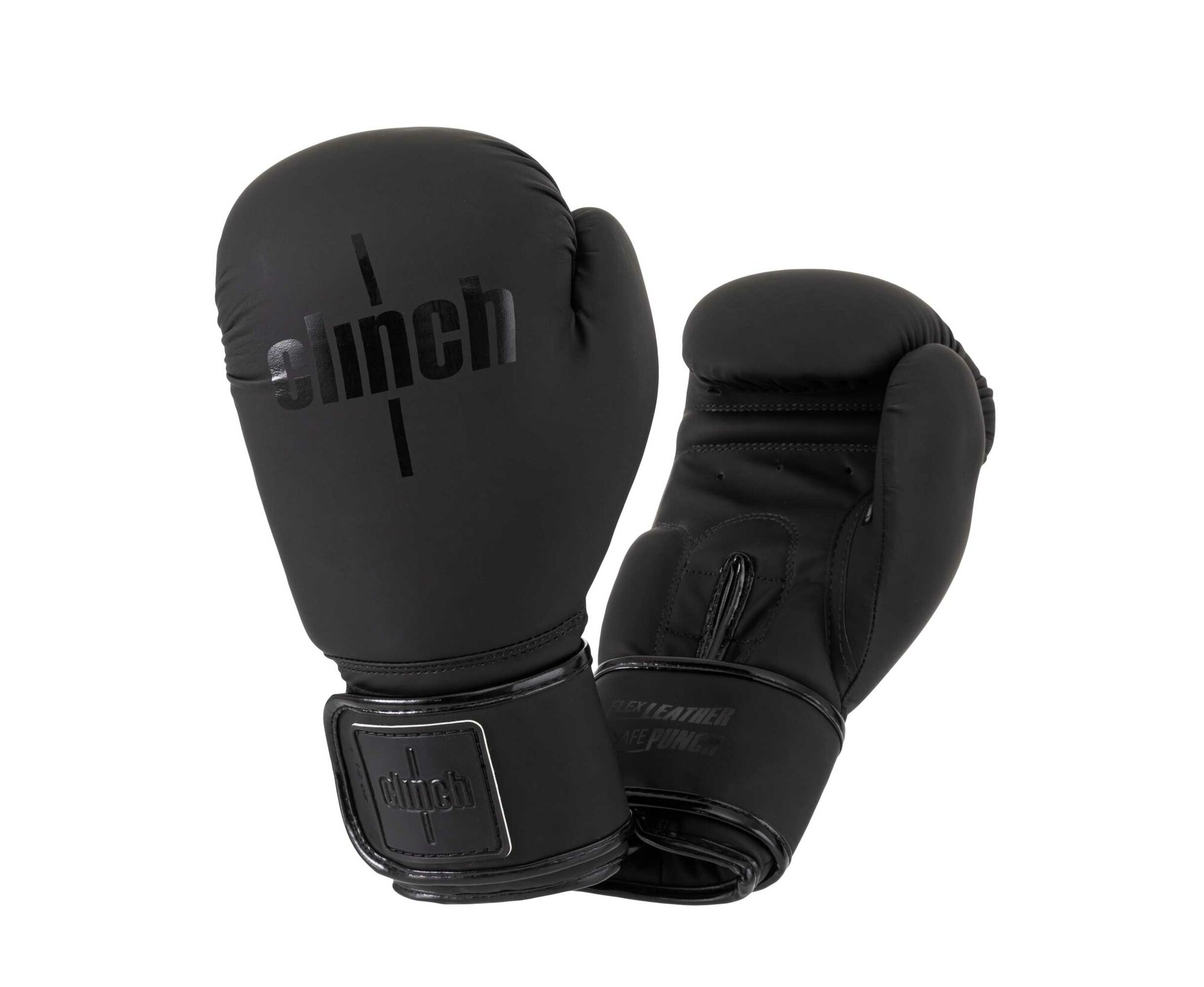 Перчатки боксерские Clinch Mist черные (вес 8 унций)