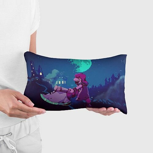Deltarune Сьюзи Прямоугольная подушка — фото 1