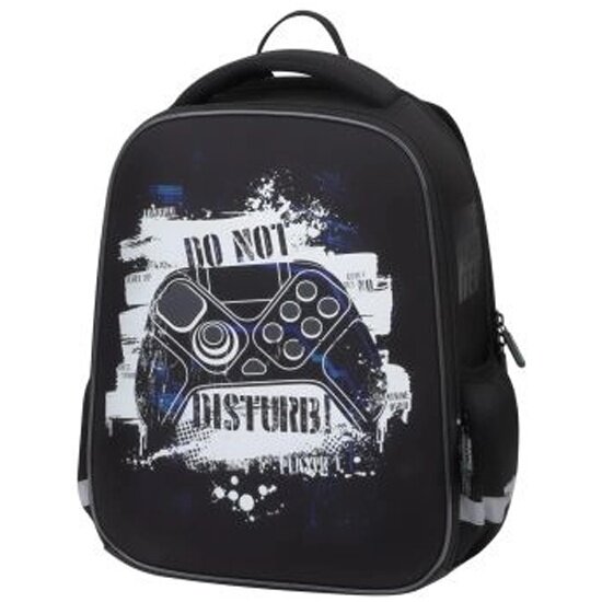 Ранец Berlingo Expert Mini "Do not disturb" 36*27*14см, 2 отделения, 2 кармана, анатомическая спинка