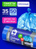 Мешки для мусора Lomberta 35 л, 50 шт, прочные мусорные пакеты в ...