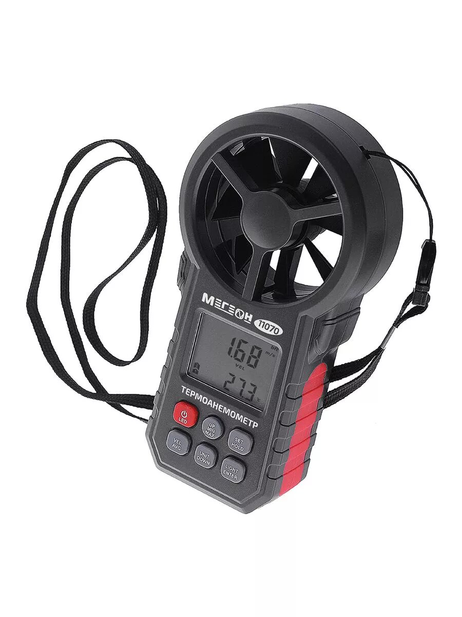 Цифровой термоанемометр мегеон 11070 с Bluetooth