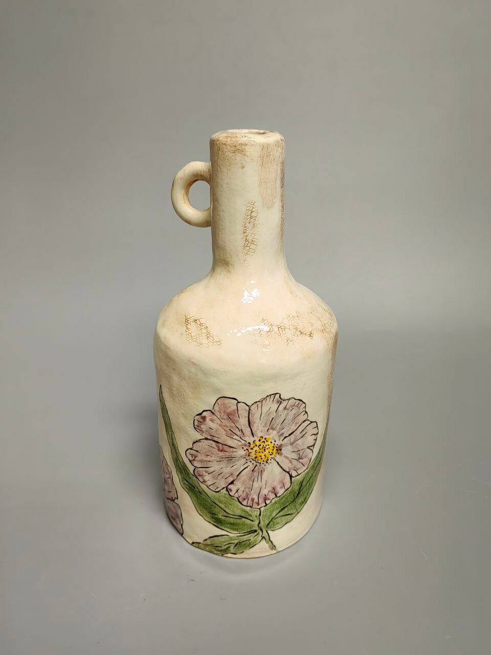 Авторская ваза ручной работы Irina Volvach Art Ceramics "Луговой цве"