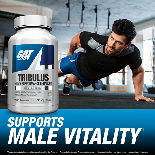 Tribulus GAT sport 750 mg 90 caps Tribulus 90 капсул — натуральная пищевая добавка для мужчин