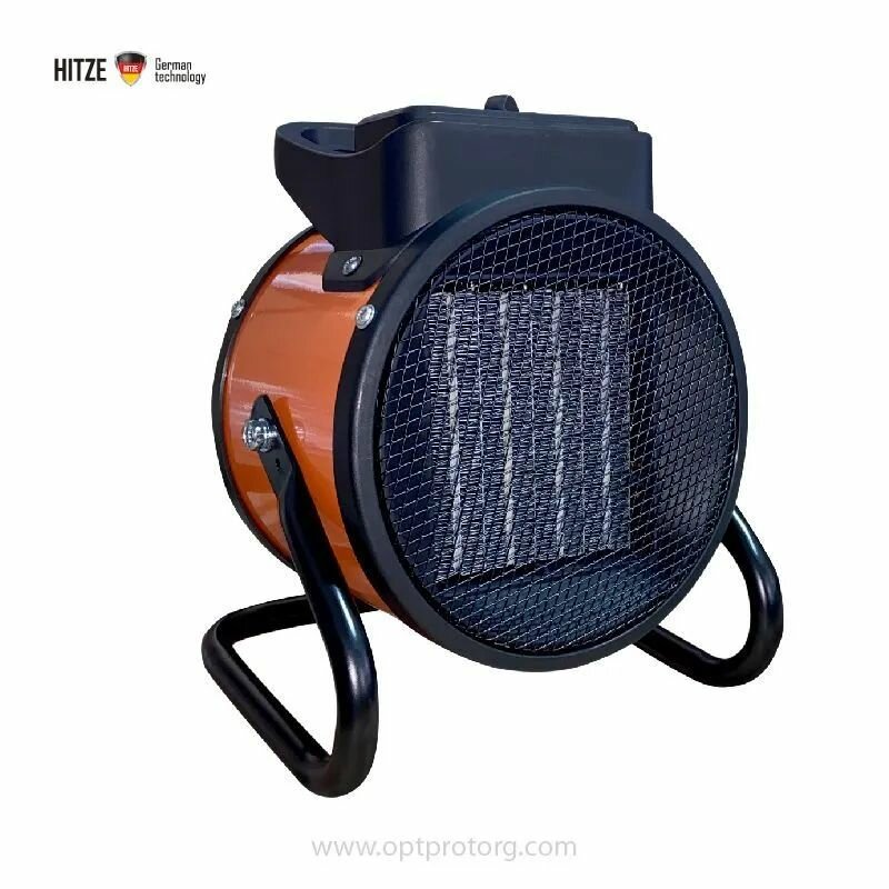 Пушка тепловая электрическая "Hitze" ТПЭ-2 PROMO площадь нагрева 62 кв. м.