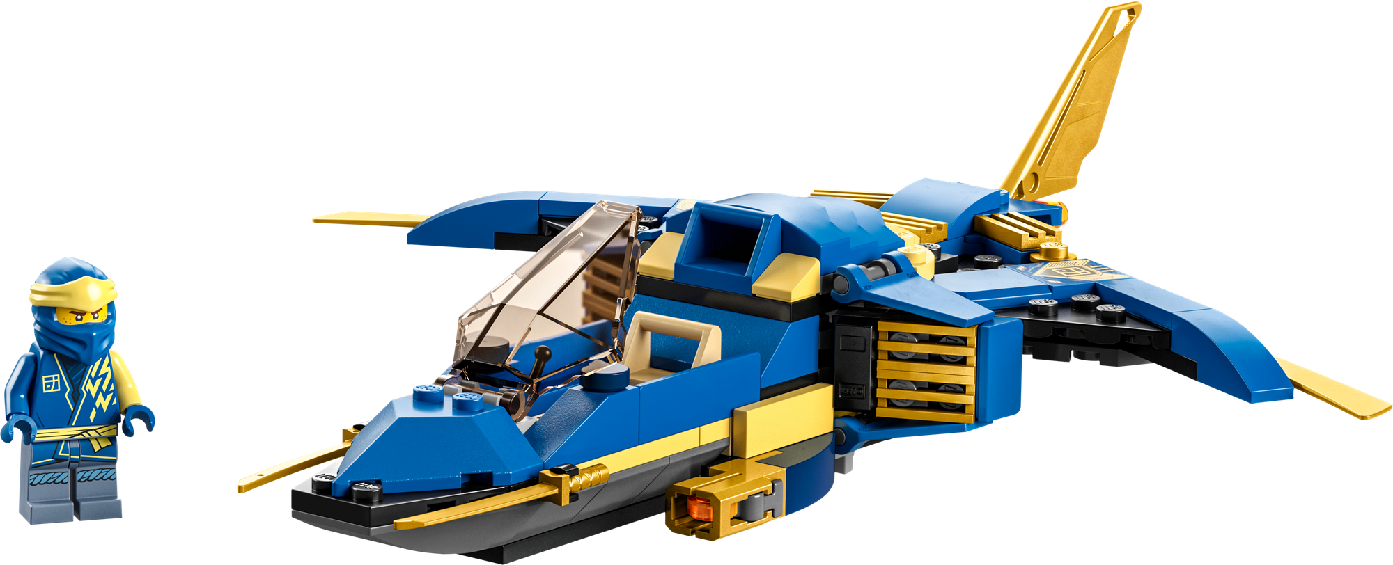 71784 LEGO Ninjago самолет-молния ЭВО Джея 6+