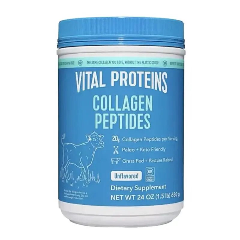 Vital Collagen Peptides 680 g — высококачественный гидролизованный коллаген для кожи, суставов и волос