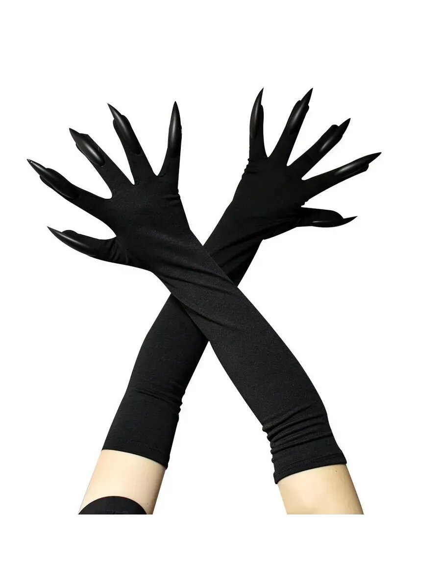 Перчатки с когтями для Хэллоуина
