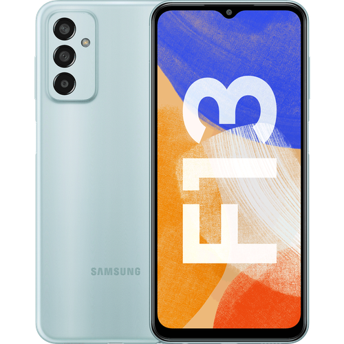 Смартфон Samsung Galaxy F13 4/64 ГБ, Dual nano SIM, голубой смартфон samsung galaxy m14 4 64 гб dual nano sim синий