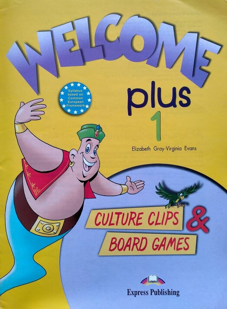 Welcome Plus 1. Culture Clips & Board Games - фото №3