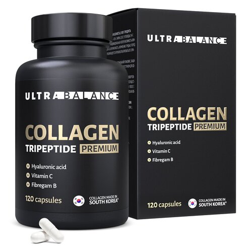 UltraBalance Collagen Tripeptide Premium капс., 0.6 г, 120 шт.