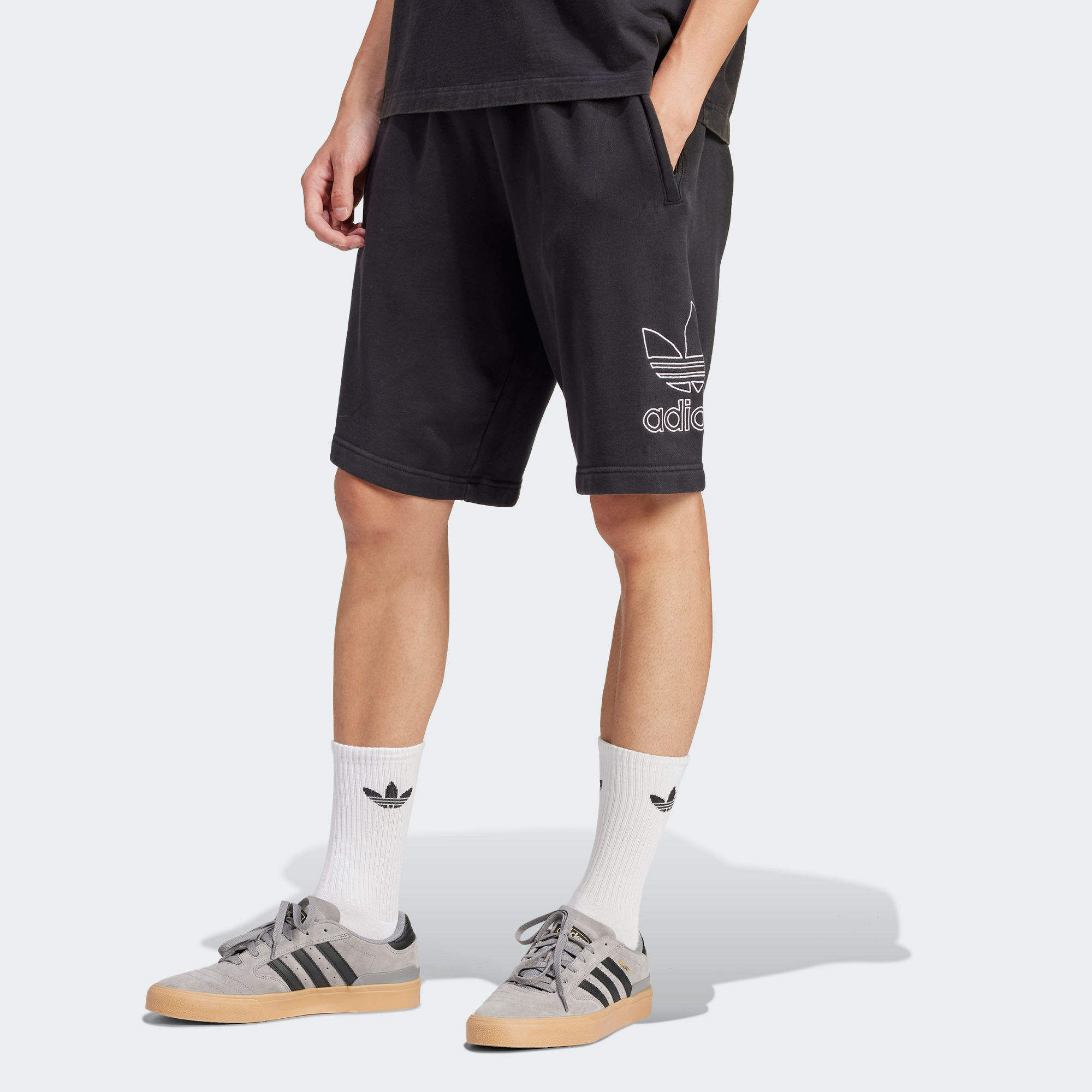 Шорты спортивные adidas Originals Adicolor Outline Trefoil