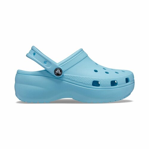 Сабо Crocs Classic Platform Clog W, размер W5 US, голубой