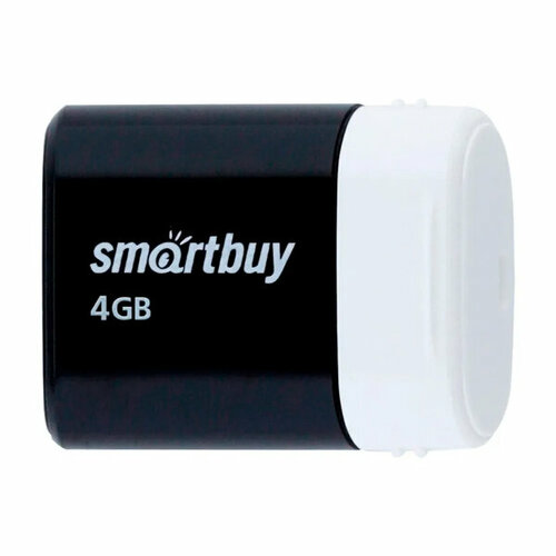 Память Flash USB 04 Gb Smart Buy LARA Black