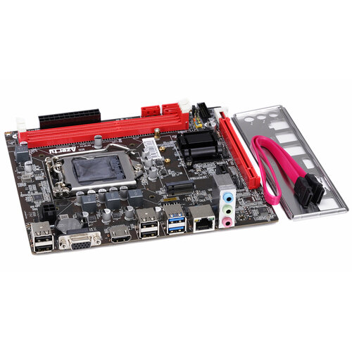 Материнская плата Azerty MB-B75-F LGA1155 Mini-DTX OEM 3040₽