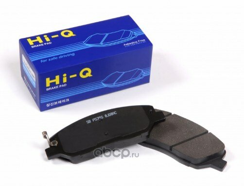 Передние тормозные колодки Sangsin Brake, артикул SP2012, обеспечивают безопасное торможение