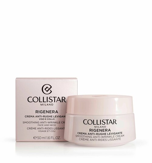 Collistar - Rigenera Smoothing Anti Wrinkle Cream Face And Neck Крем для лица и шеи против морщин 50 мл