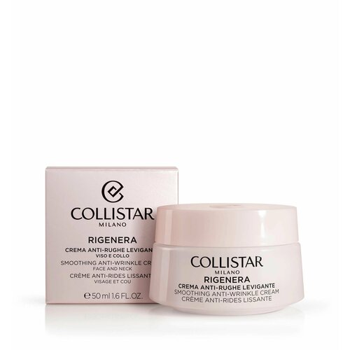 Collistar - Rigenera Smoothing Anti Wrinkle Cream Face And Neck Крем для лица и шеи против морщин 50 мл vova neck cream firming lighten skin tighten neck cream neckline erasing anti aging wrinkle whitening cream neck care cream 30g