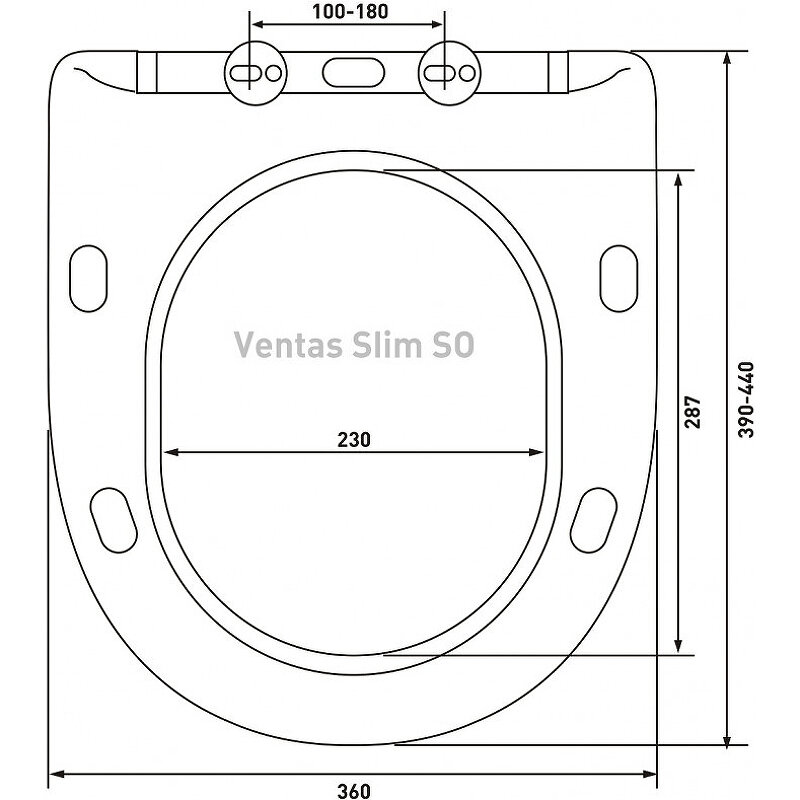 Комплект Berges Atom Line инсталляция+унитаз Ventas+крышка-сиденье Ventas Slim SO+кнопка - фото №19