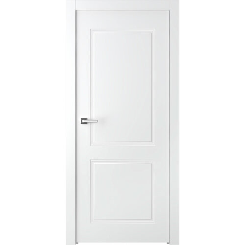 межкомнатная дверь шейл дорс ultra глухая белая эмаль 600х1900 Межкомнатная дверь Belwooddoors Кремона 2 эмаль белая