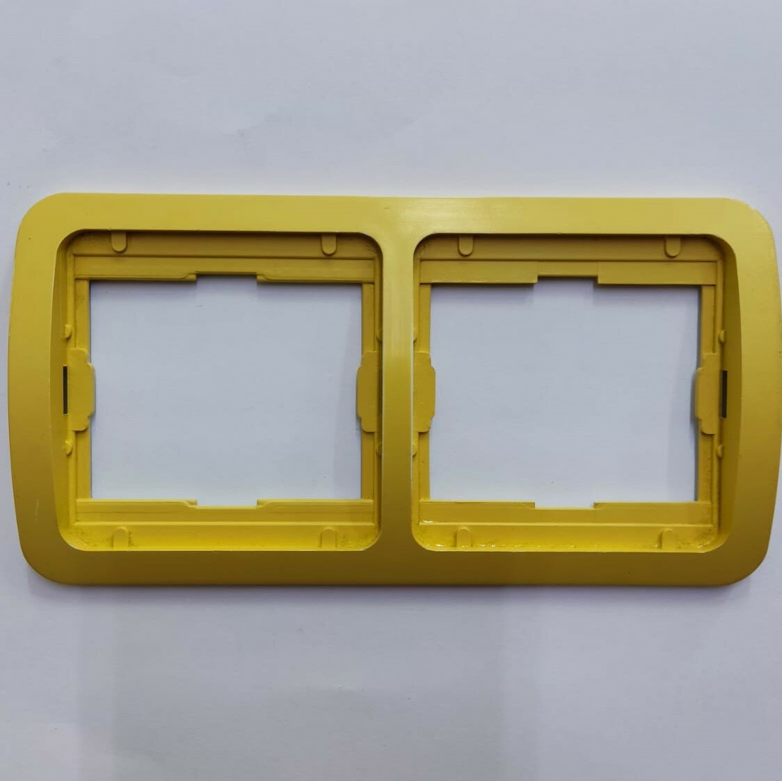 фото Рамка Makel желтая 2-ая гориз. Mimoza-Star 26412